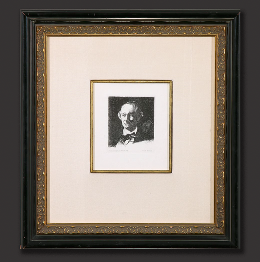 Edouard Manet 'Baudelaire En Face'